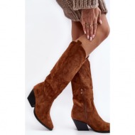 camel sloana women`s high heeled cowboy boots