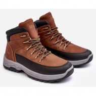  men`s trekking boots brown maraena
