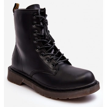 women`s trapper ankle boots with zipper σε προσφορά