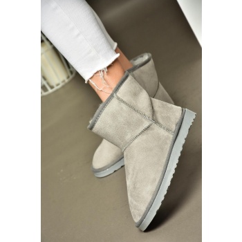 fox shoes r612026502 women`s gray suede σε προσφορά