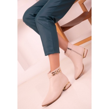 soho beige women`s boots & booties 18496 σε προσφορά