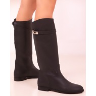  soho black women`s boots 18409