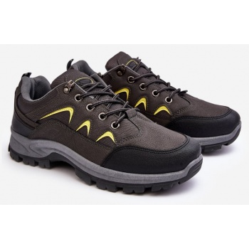 men`s trekking sports shoes grey ibarina σε προσφορά