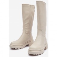  orsay cream women`s boots - women`s