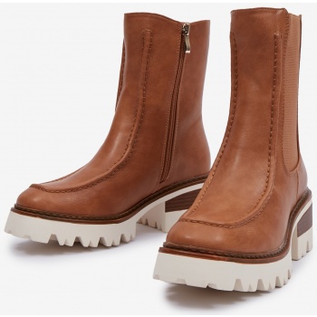 orsay brown women`s winter boots  σε προσφορά
