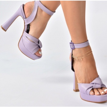 fox shoes women`s lilac thick plaform σε προσφορά