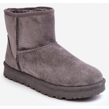 women`s suede insulated snow boots  σε προσφορά