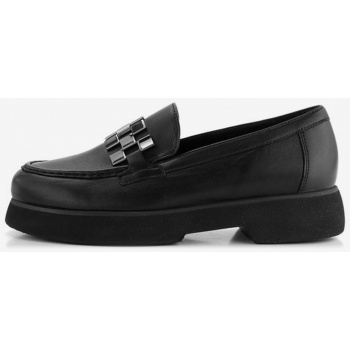 black women`s leather loafers högl σε προσφορά