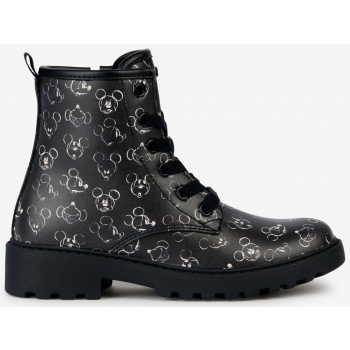 black girls` patterned ankle boots geox σε προσφορά