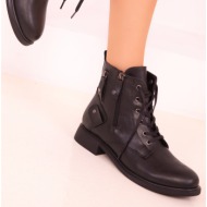  soho women`s black boots & booties 18449