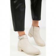  soho beige women`s boots & booties 18463