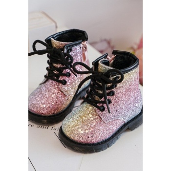 children`s glittering insulated boots σε προσφορά