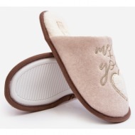  women`s classic insulated slippers beige mabira
