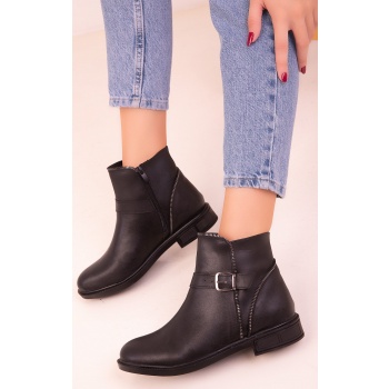 soho women`s black boots & booties 18392 σε προσφορά