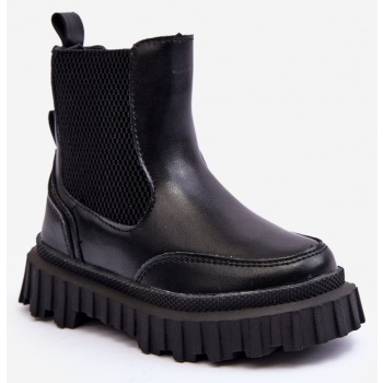 children`s warm zipper shoes black σε προσφορά