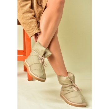 fox shoes beige fabric women`s casual σε προσφορά
