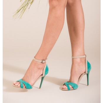 fox shoes green skin women`s heeled σε προσφορά