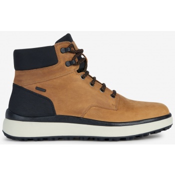 brown men`s suede ankle boots geox σε προσφορά