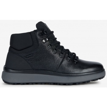 black men`s leather ankle boots geox σε προσφορά