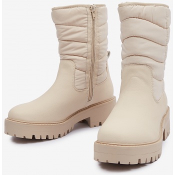 orsay beige women`s winter boots  σε προσφορά