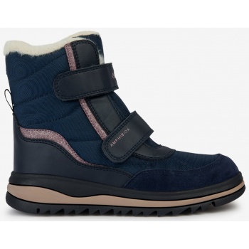 black and blue girls` ankle snow boots σε προσφορά