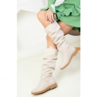  soho beige women`s boots 18510