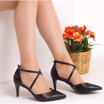 fox shoes black women`s heeled shoes σε προσφορά