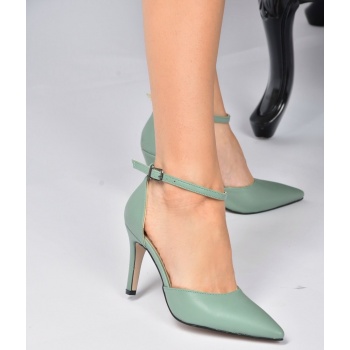 fox shoes women`s green heeled shoes σε προσφορά