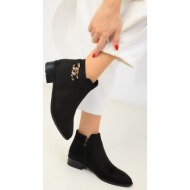  soho black suede women`s boots & booties 16536