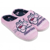  house slippers open pink panther