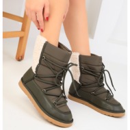  soho women`s khaki boots & bootie 18608