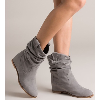 fox shoes gray women`s boots