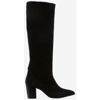 women`s black suede heeled boots högl σε προσφορά