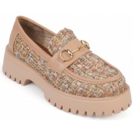  capone outfitters trak sole women`s loafer with buckle