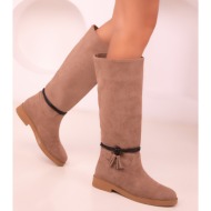  soho mink suede women`s boots 18509