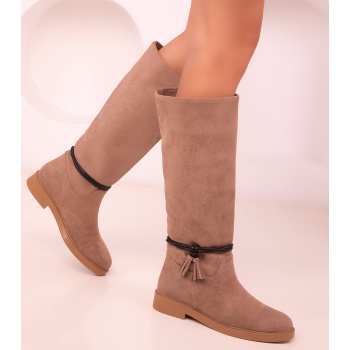 soho mink suede women`s boots 18509 σε προσφορά