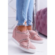  women`s sneakers pink lu boo margo