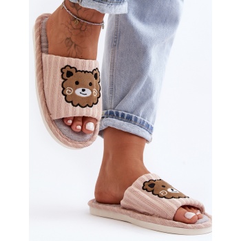 women`s slip-ons with beige demare bear σε προσφορά