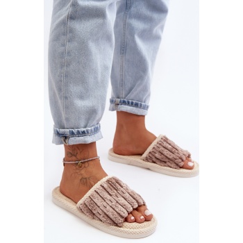 women`s classic brown rirovi slippers