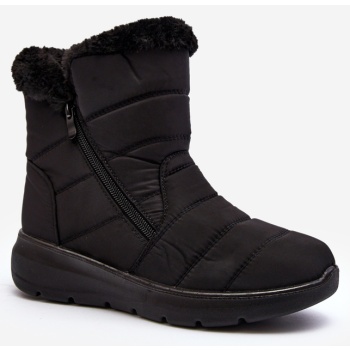 black women`s zeuna zippered snow boots σε προσφορά