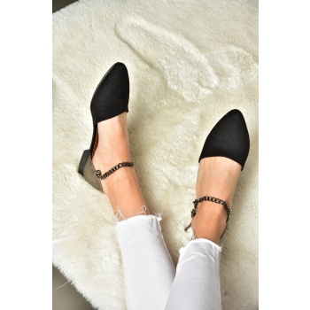 fox shoes black platinum women`s flats σε προσφορά