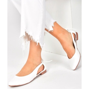fox shoes white women`s flat shoes σε προσφορά