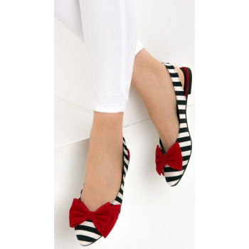 fox shoes black and white red women`s σε προσφορά