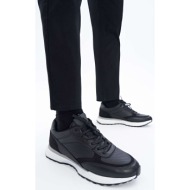  yaya by hotiç black pedestrian men`s sneakers