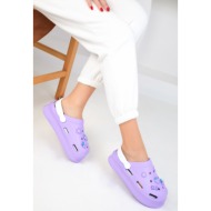  soho lilac women`s slippers 18690