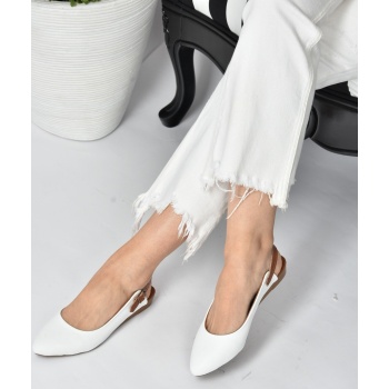 fox shoes women`s white flats σε προσφορά