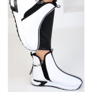  soho white women`s boots & bootie 18659