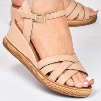 fox shoes women`s nude wedge heels shoes