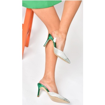 fox shoes p931536209 green pointed toe σε προσφορά