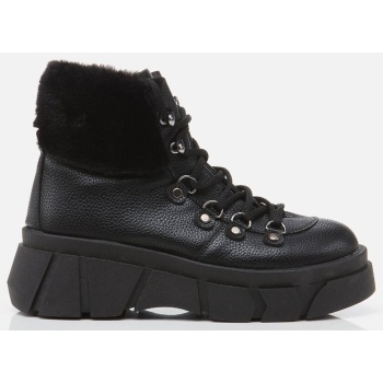 hotiç women`s black flat boots σε προσφορά
